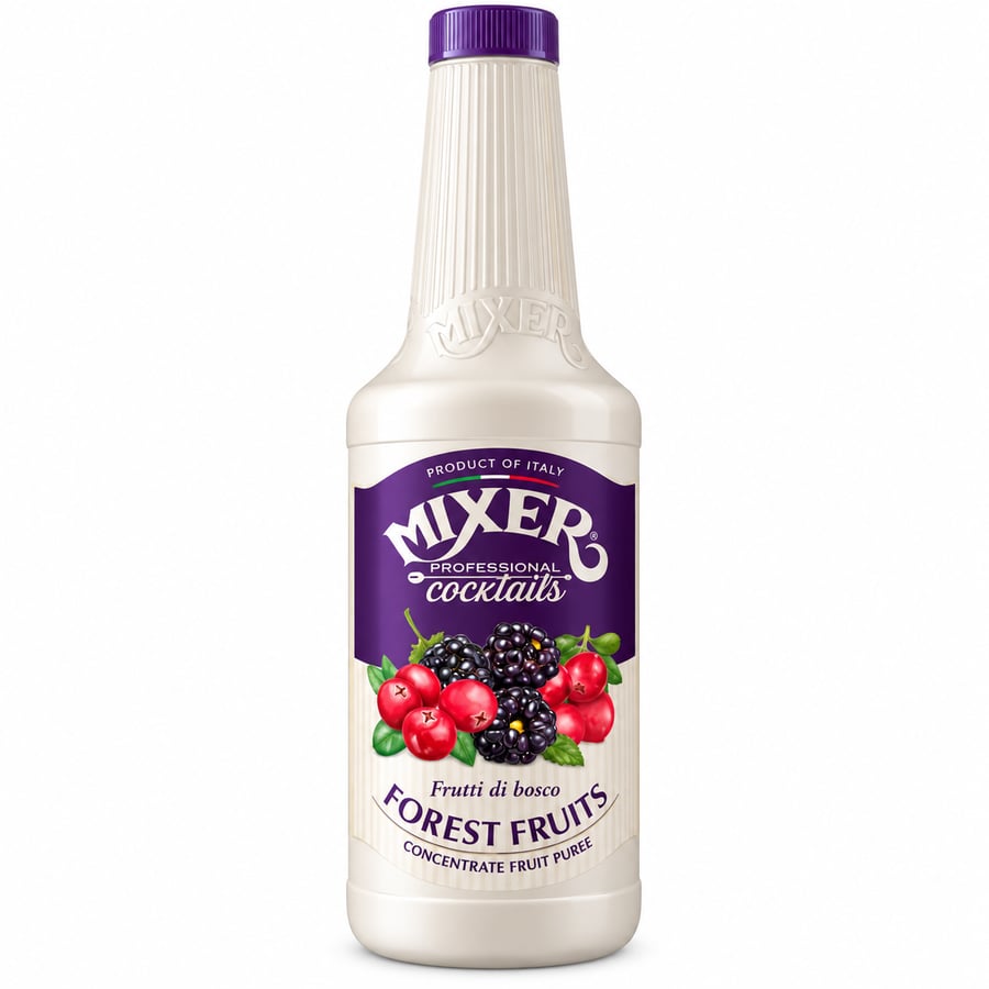 ميكسر هريس فورست فروت (توت مشكل) 1 لتر - Mixer Forest Fruit Purée (Mixed Berries) 1L