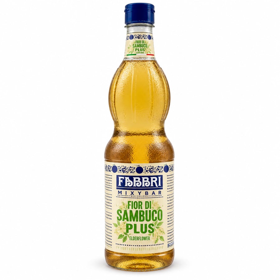 فابري شراب الدر فلاور المركز 1 لتر - Fabri Elderflower Syrup Concentrate 1L