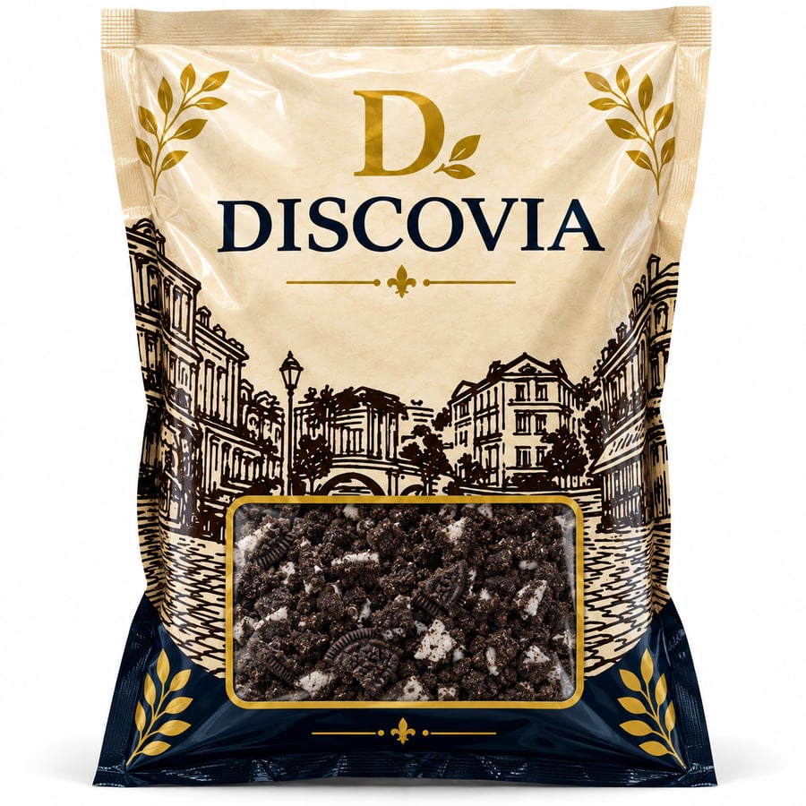 ديسكوفيا فتات أوريو خشن 1 كيلو - Discofia Coarse Oreo Crumbs 1kg