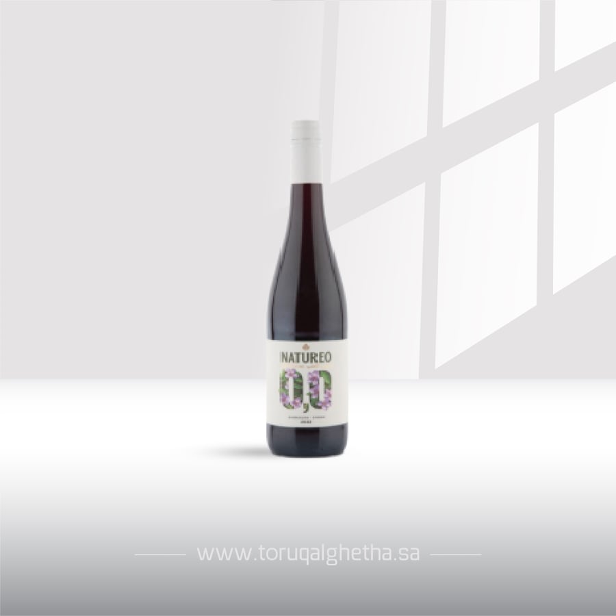 مشروب العنب ناتشوريو الاحمر غير كحولي 750 ملي - Naturio Red Non-Alcoholic Grape Drink 750 ml