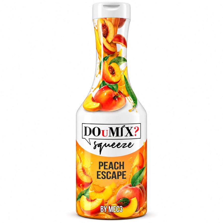 دوميكس هريس الخوخ 1.3 لتر - Domex Peach Purée 1.3L
