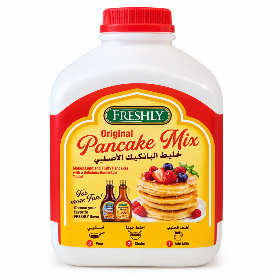 فريشلي خليط البانكيك الأصلي 10.5 أونز - Freshly Original Pancake Mix 10.5oz