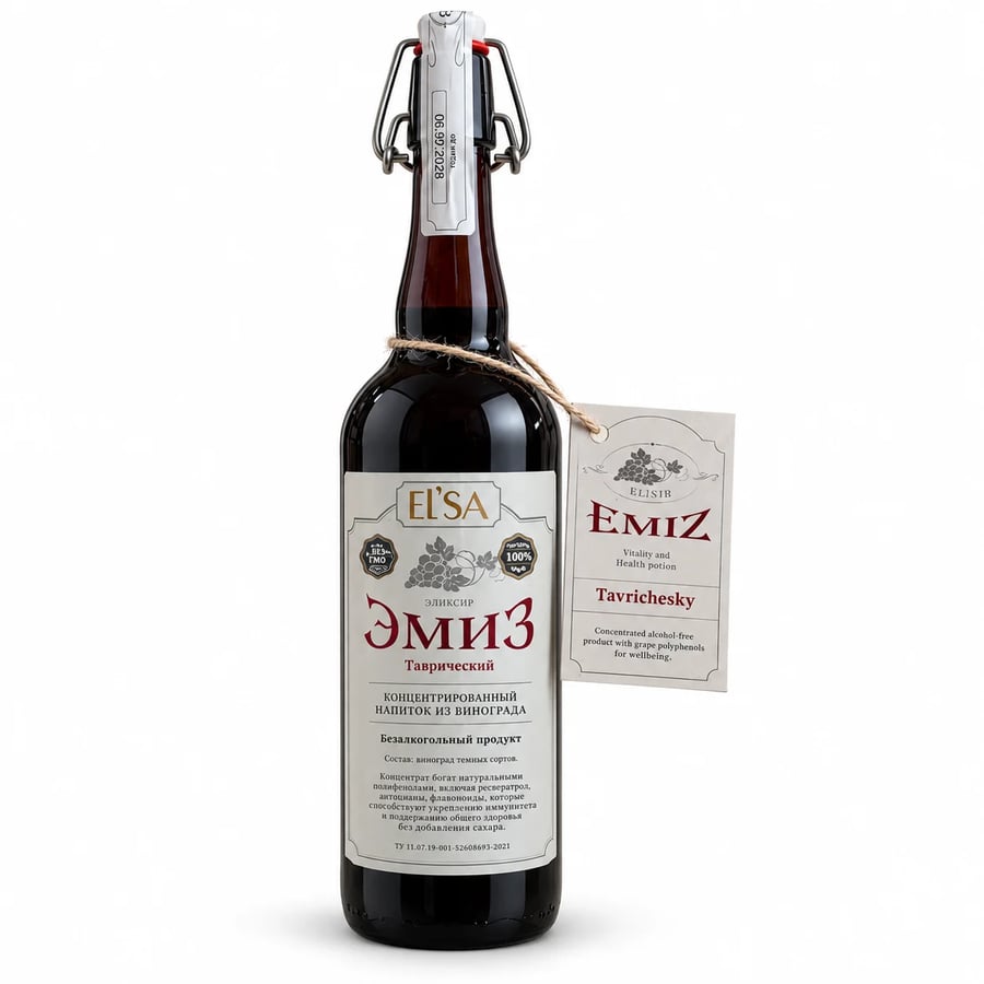 إيميز الإكسير تفر تشيسكي كلاسيك 1 لتر - Emes Elixir Tver Cheshsky Classic 1L