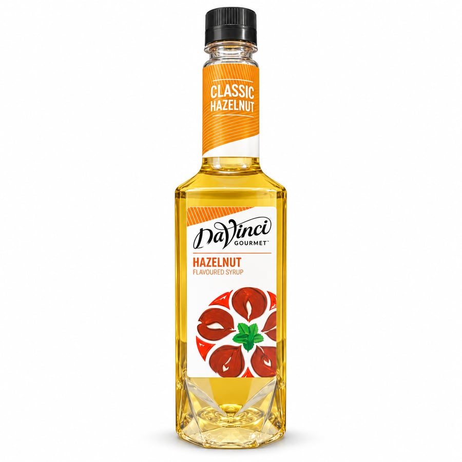 دافينشي شراب بنكهة البندق 750 مل - DaVinci Hazelnut Flavored Syrup 750ml