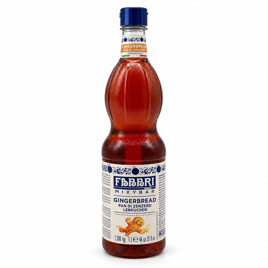 فابري شراب خبز الزنجبيل 1 لتر - Fabri Gingerbread Syrup 1L