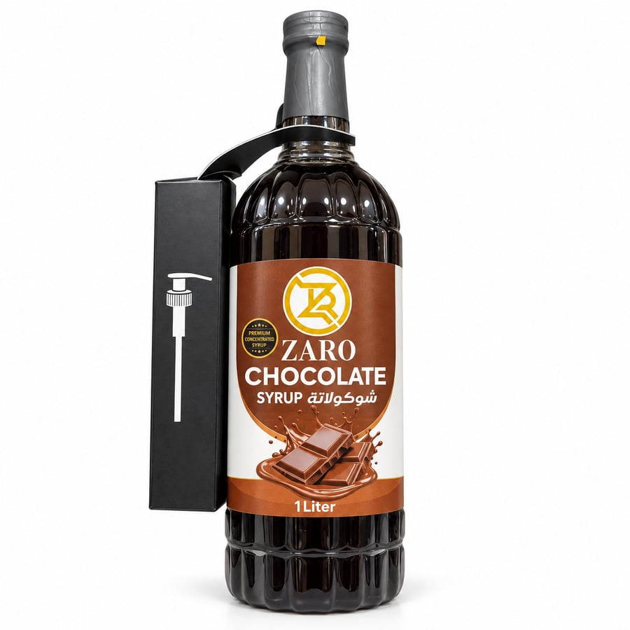زارو شراب الشوكولاته 1 لتر - Zaro Chocolate Syrup 1L