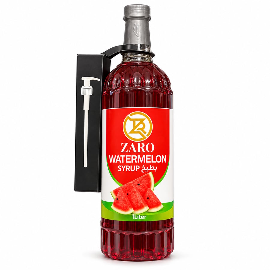 زارو شراب البطيخ 1 لتر - Zaro Watermelon Syrup 1L