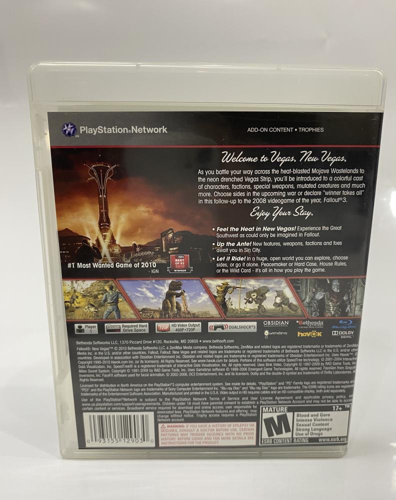 Fallout - New Vegas paper sleeve
