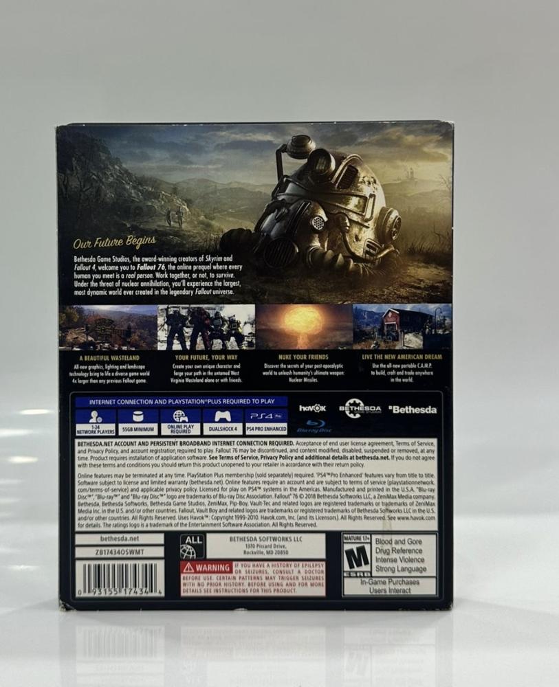 fallout 76  steelbook