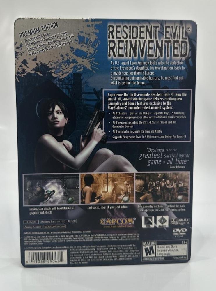 Resident Evil 4 Premium Edition Steelbook