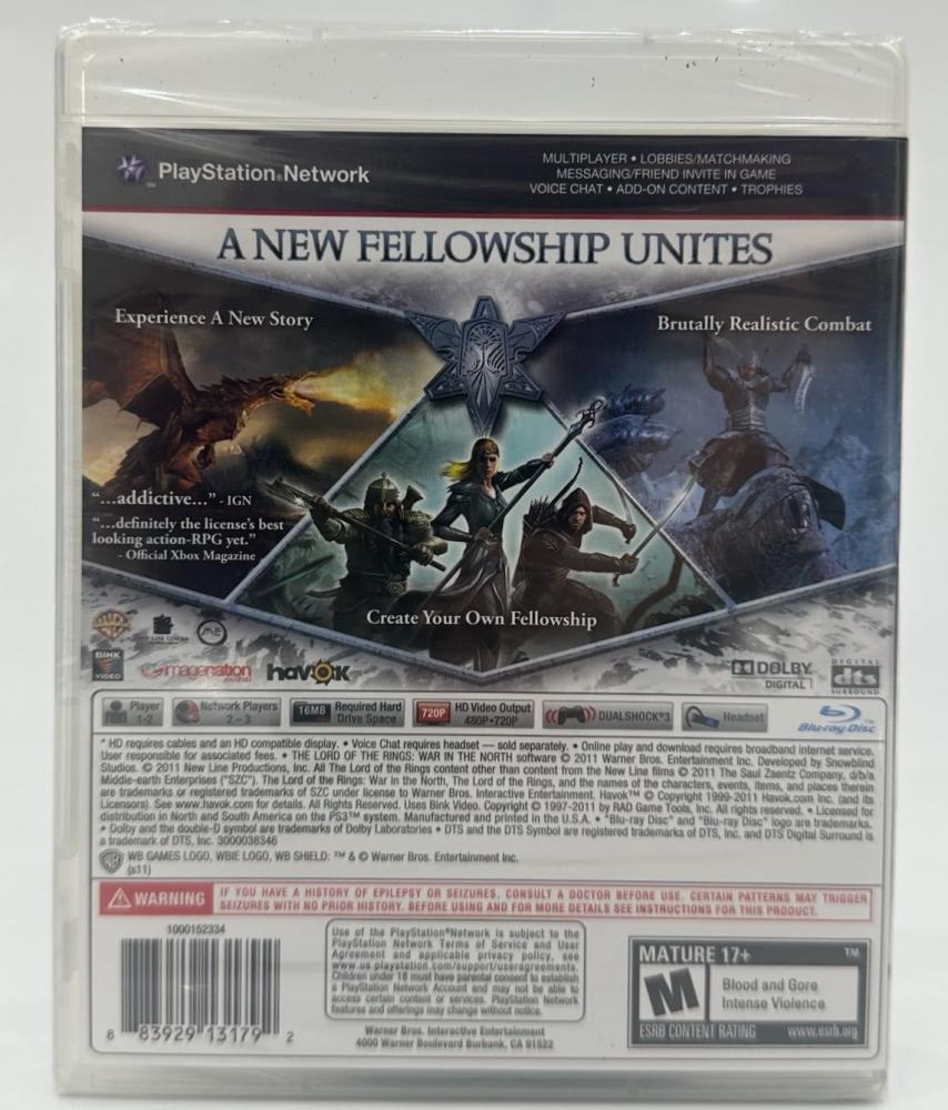The Lord of the Rings War in the North Sealed