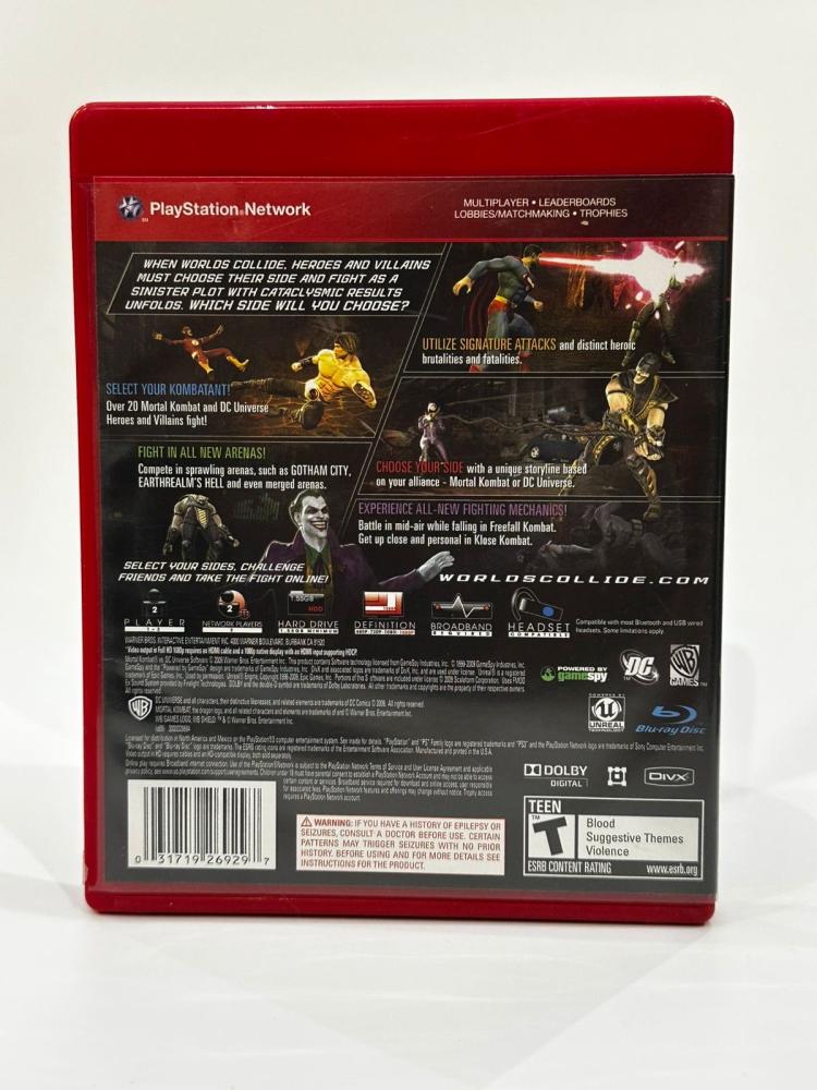 Mortal Kombat vs DC Universe