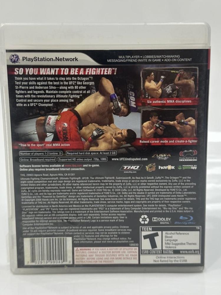 UFC 2009 Undisputed