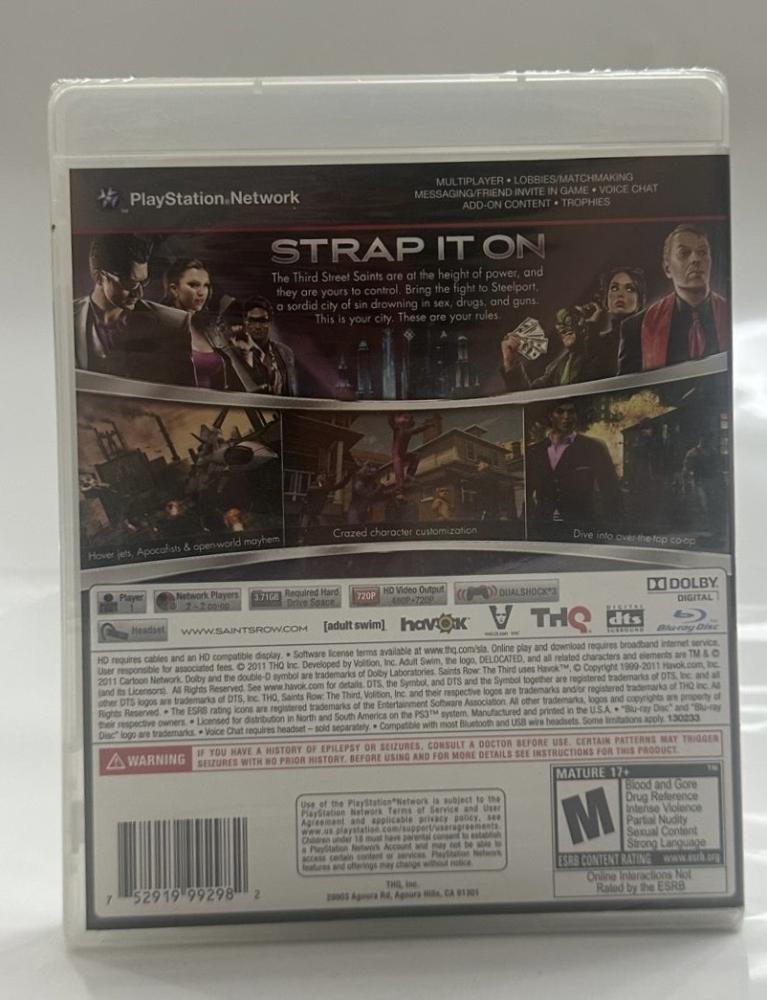 Saints Row The Third