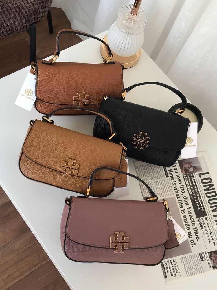 شنطة كتف TORY BURCH السوداء أناقة عملية