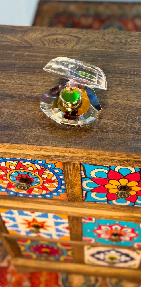 الكرستالة الفاخرة ( سعة ربع تولة )