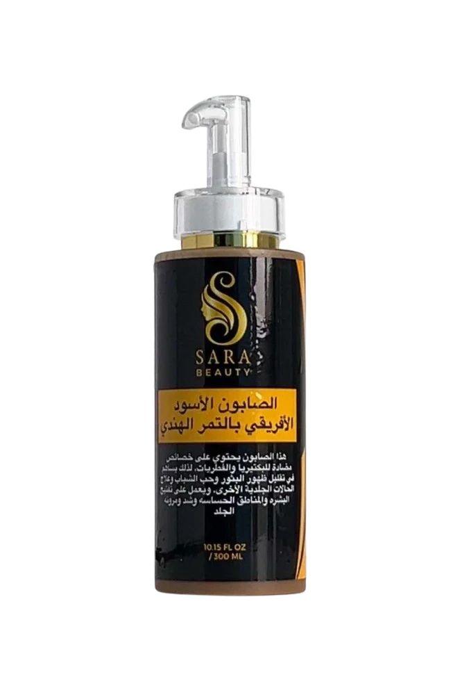 سارة بيوتي الصابون الاسود الأفريقي بالتمر الهندي - 300 مل