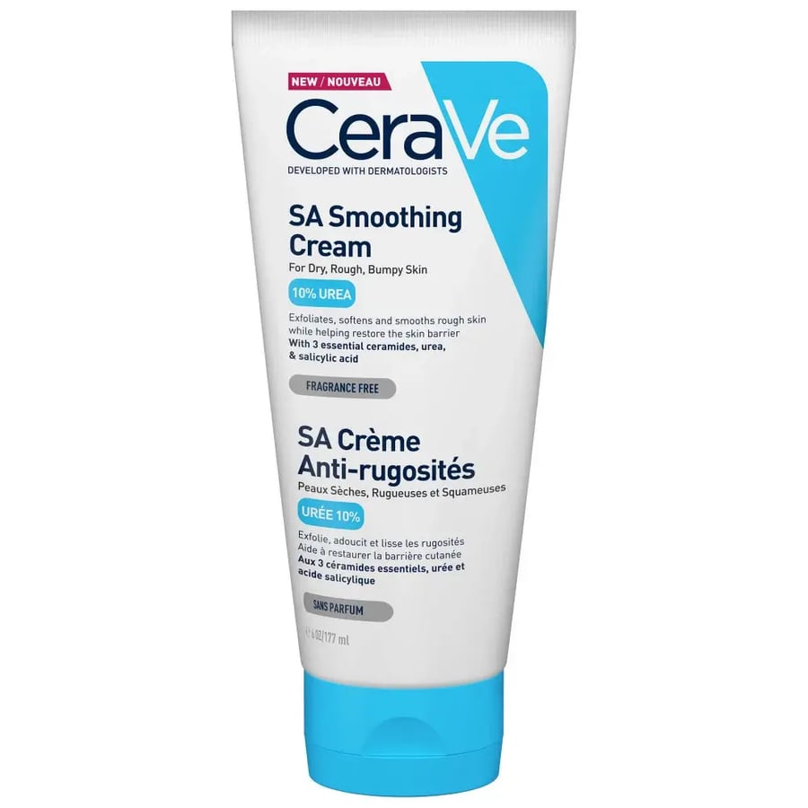 كريم CeraVe SA لتنعيم ‏البشرة الجافة والخشنة والمليئة بالنتوءات 10٪ اليوريا-177مل