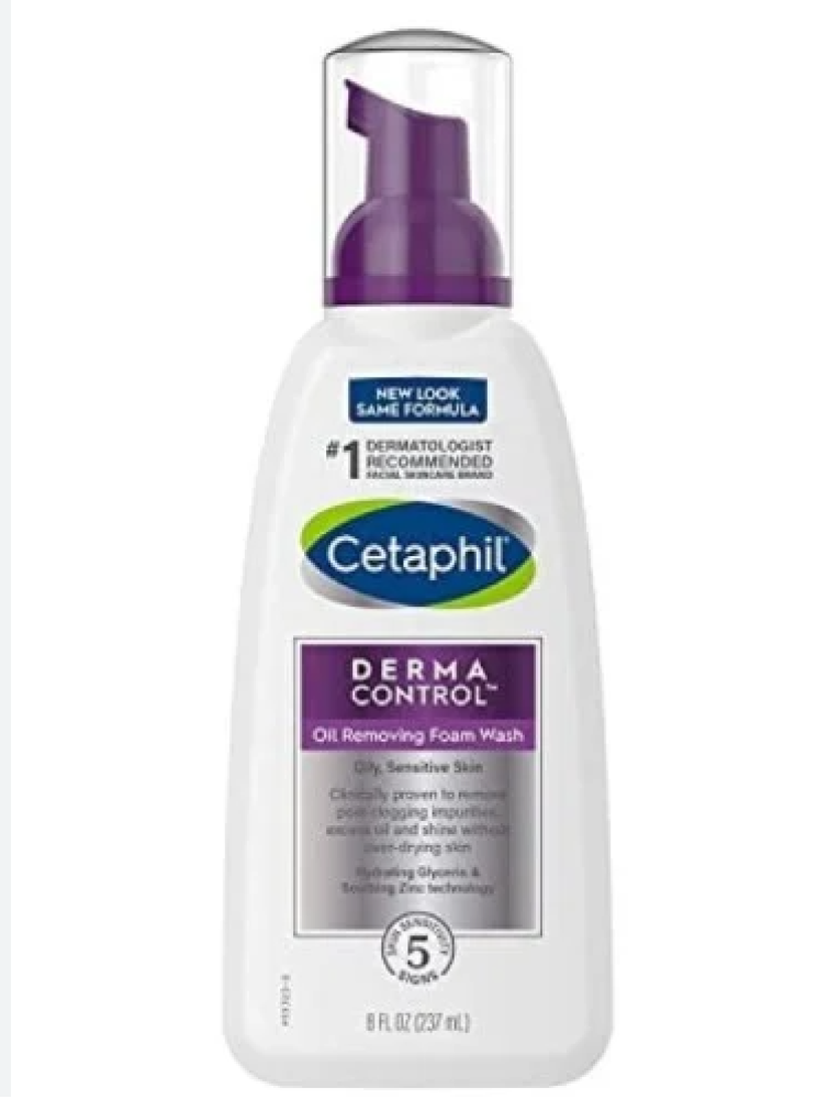 سيتافيل‏ Derma Control، غسول رغوي لإزالة الزيوت، للبشرة الحساسة، 237 مل