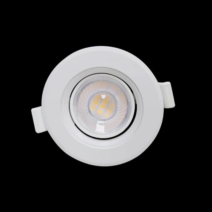 Movable burial flashlight, lighting color: beige, 7 cm, 7 watts, Tovl