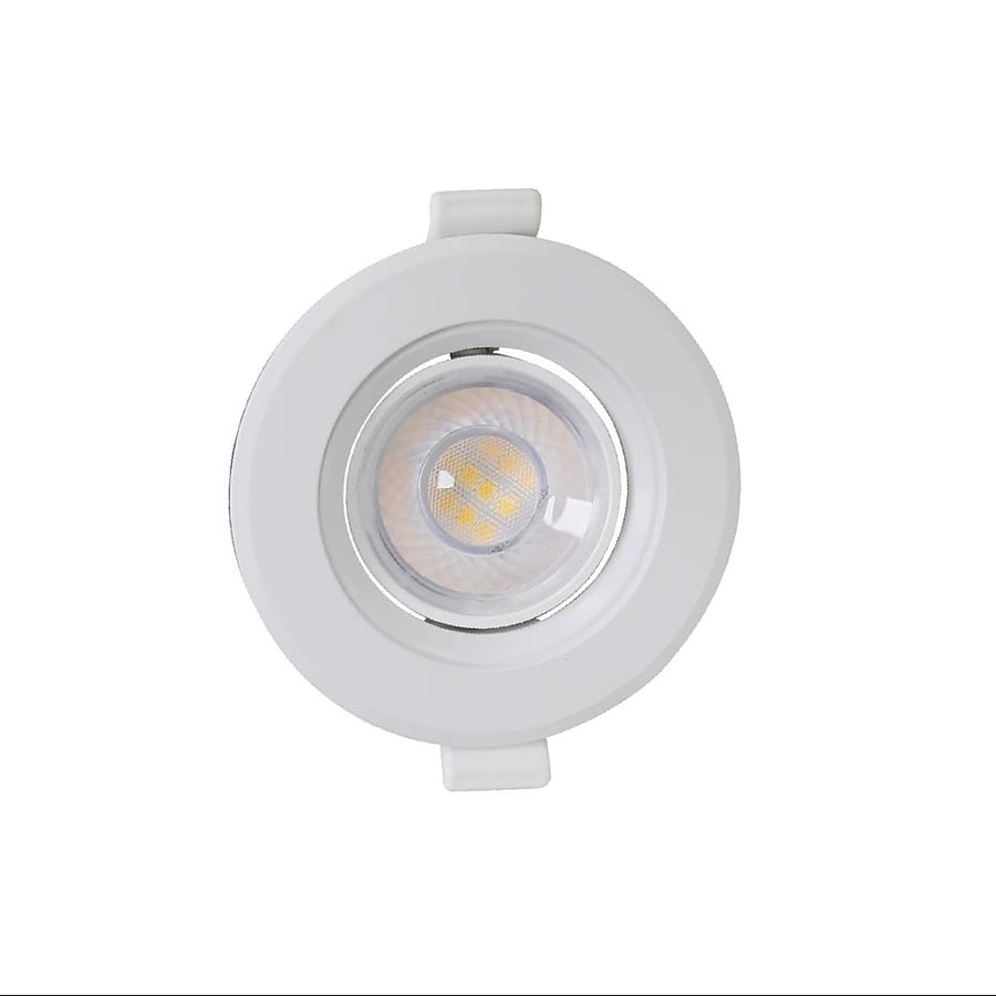 Movable burial flashlight, lighting color: beige, 7 cm, 7 watts, Tovl