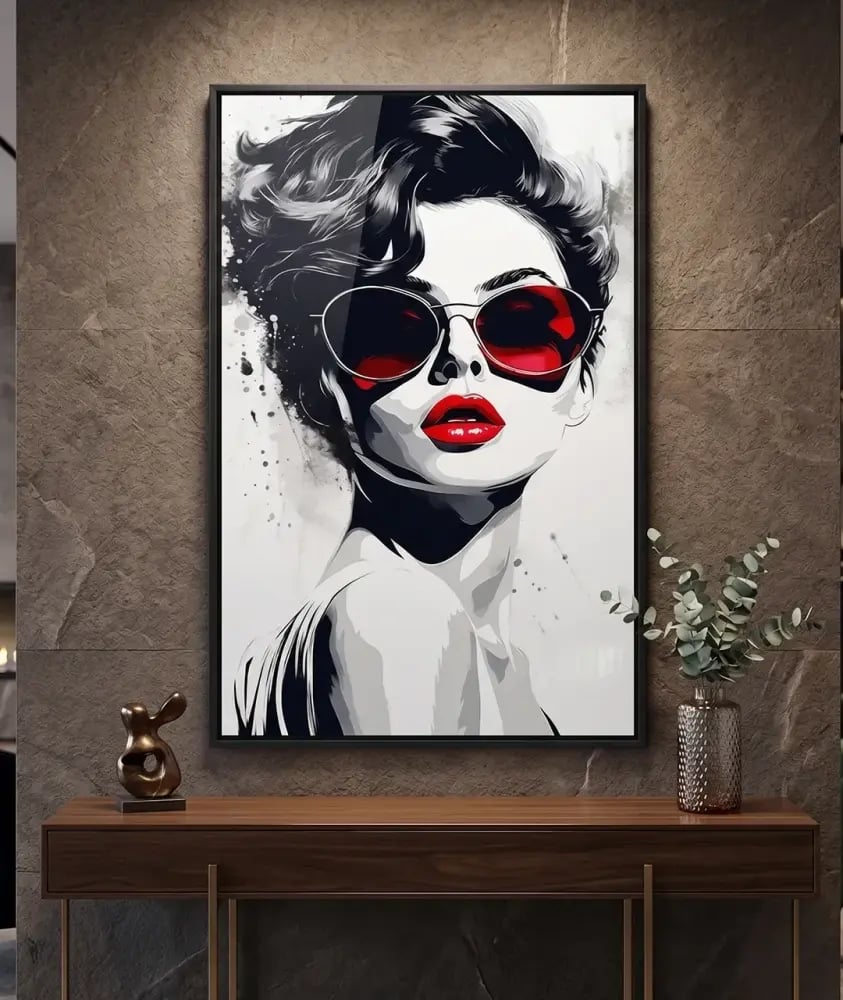 لوحة مطاعم الأيقونة العصرية