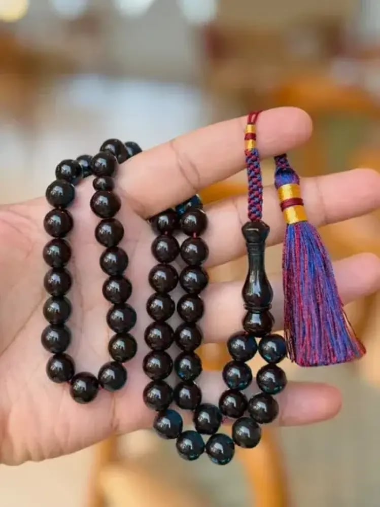 مسباح زعفران فواح أزرق حرباء بكؤكوش حياكة يدوية