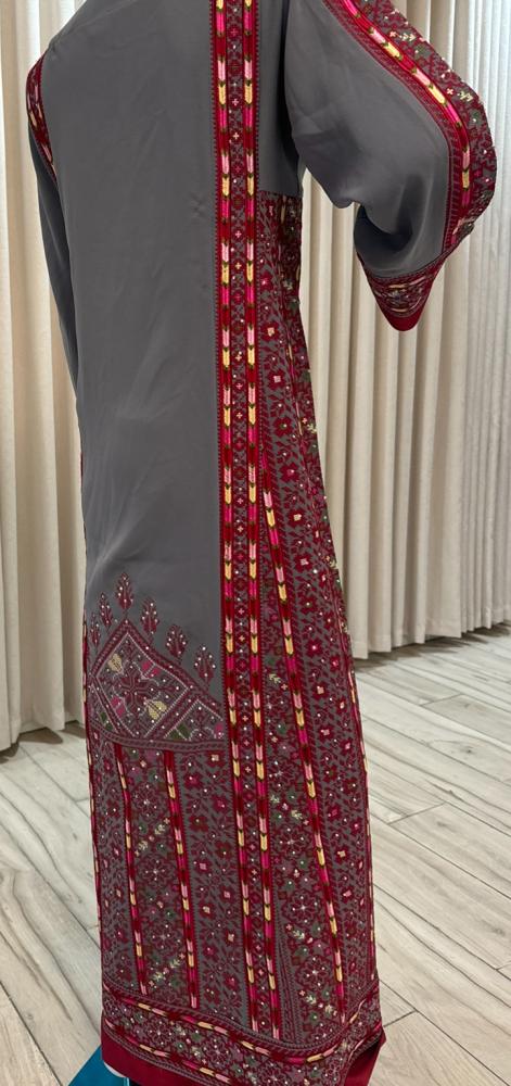 Jordanian embroidered thobe