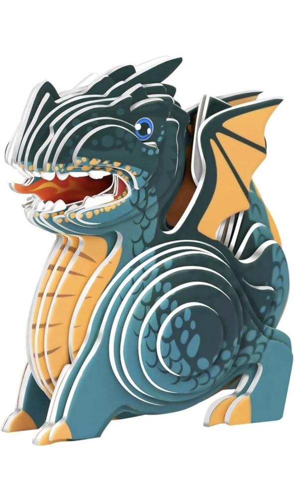 Paper 3D dragon
