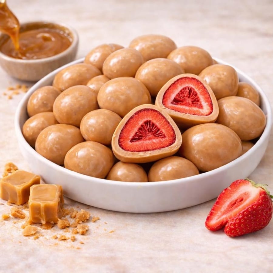 دراجيه فراولة بنكهة الكوكيز