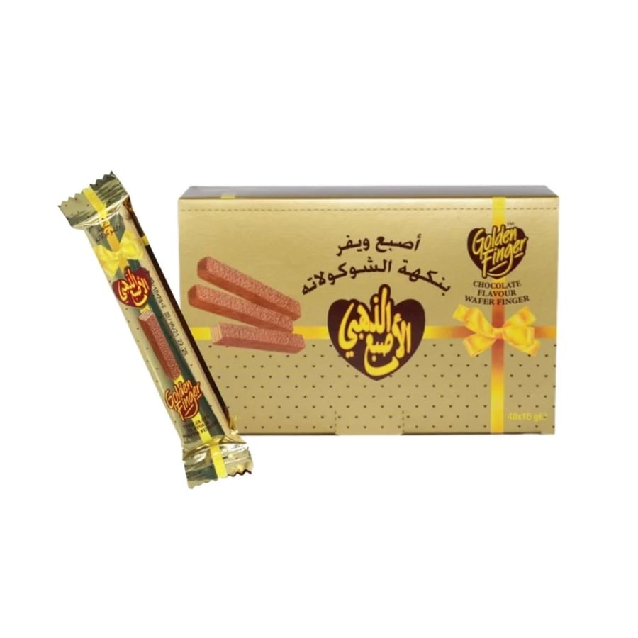 كرتون بسكويت ويفر الإصبع الذهبي الاصلي