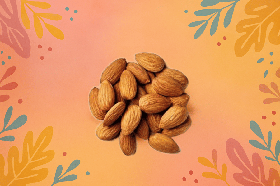 250g raw American almonds
