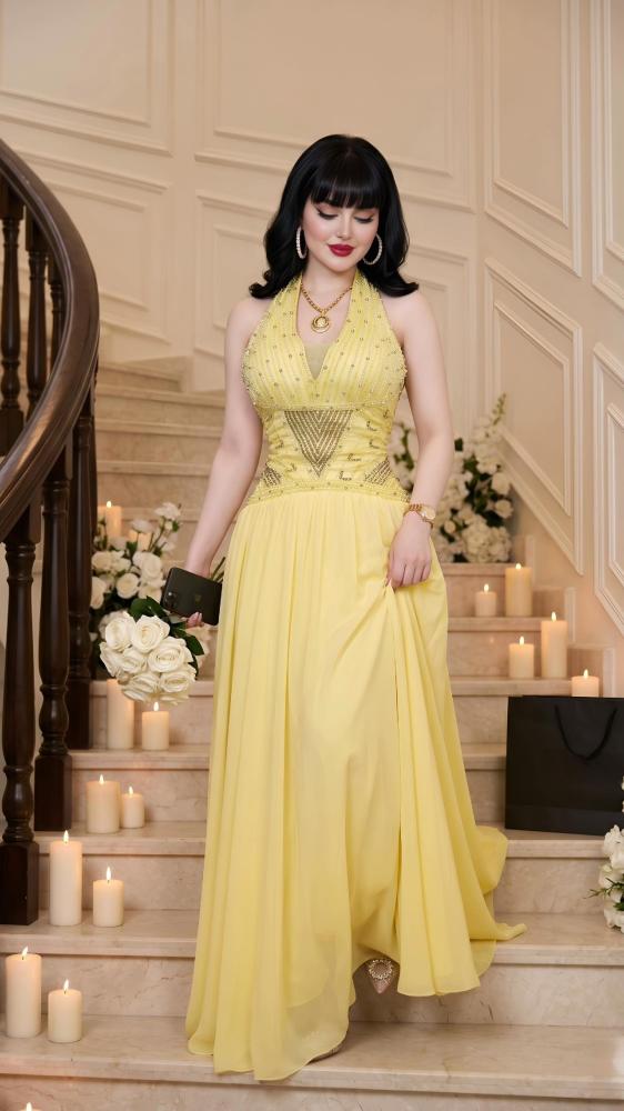 فستان سهرة جديد