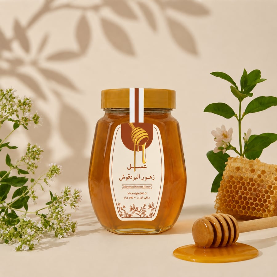 عسل زهور البردقوش - 500 جرام