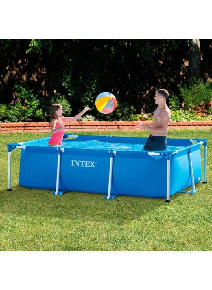 2.2M X 1.5M X 0.6M Rectangular Frame Pool 220x150x60cm