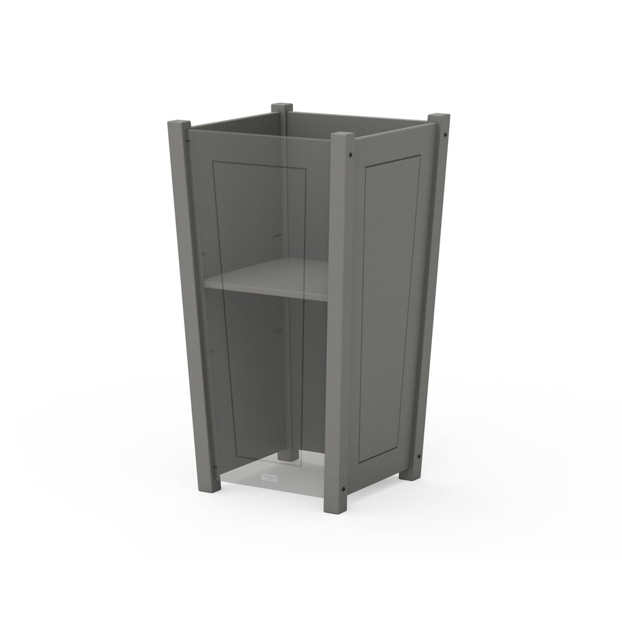 Country Living Large Tapered Square Tall Planter Box