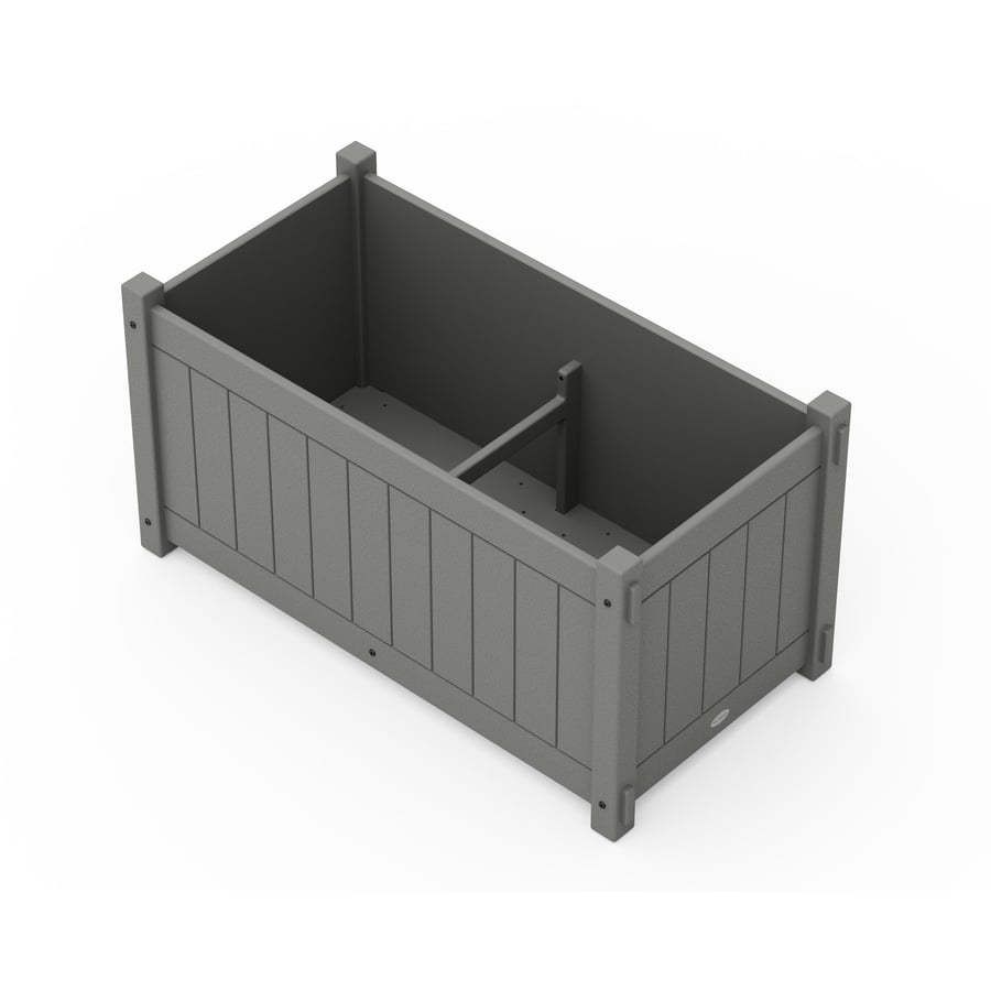 Vineyard Large Rectangle Double Planter Box