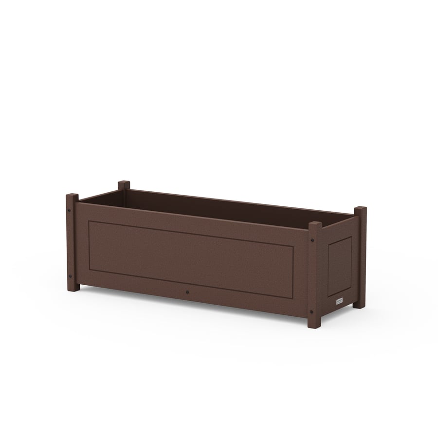 Country Living Rectangle Triple Planter Box
