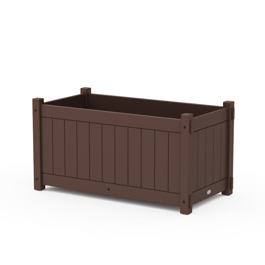 Vineyard Large Rectangle Double Planter Box