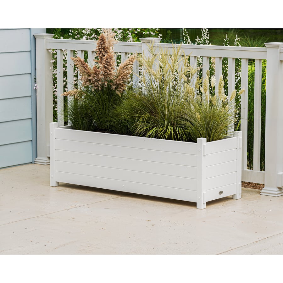 Nautical Rectangle Triple Planter Box