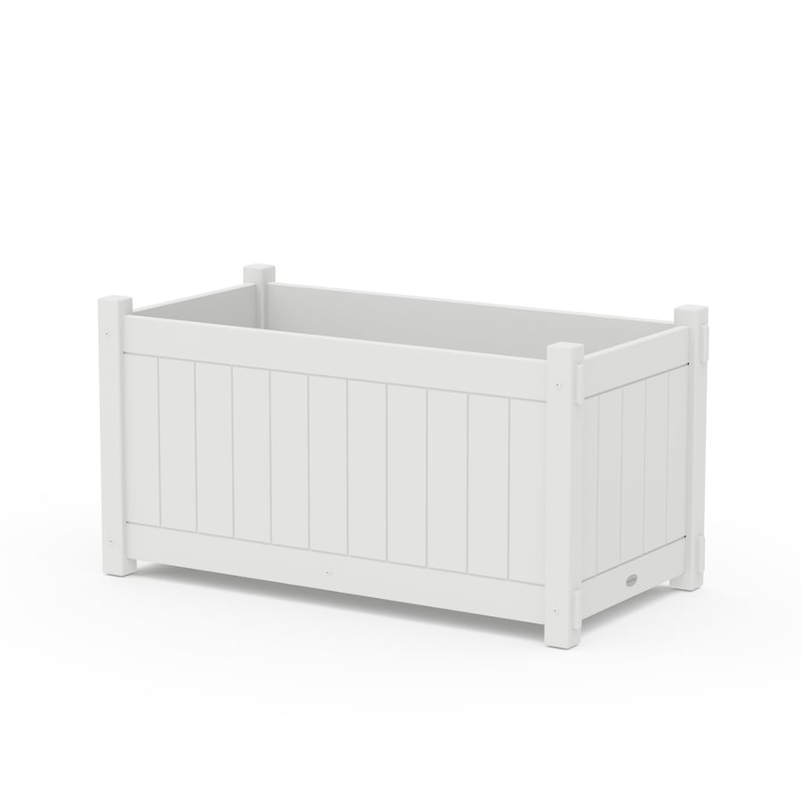 Vineyard Large Rectangle Double Planter Box