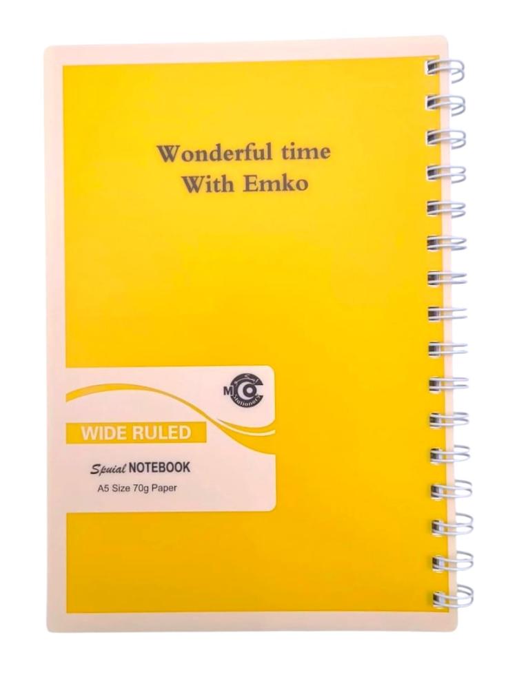 80 pages A5 notebook