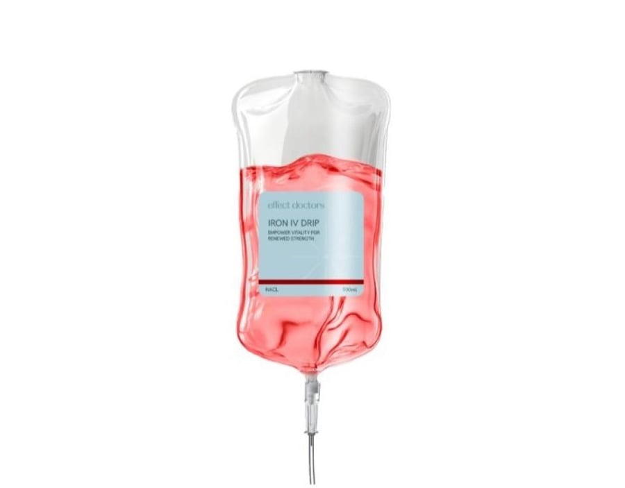 Iron infusion therapy for anemia