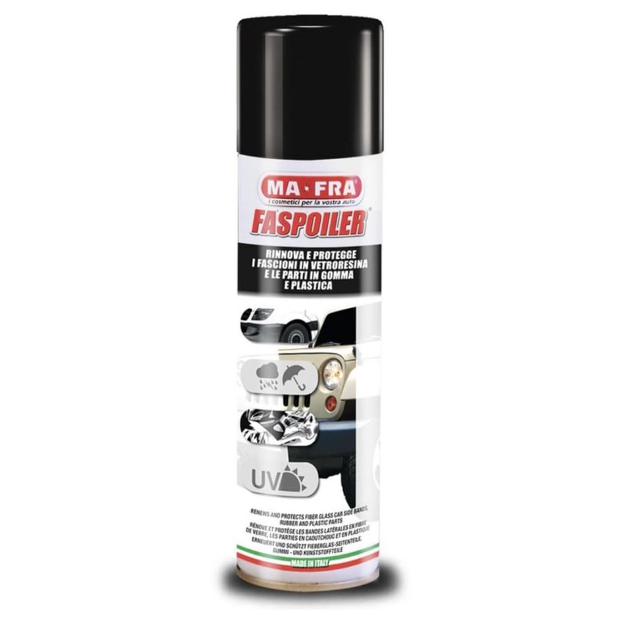 Black shine for glass and plastics from Faspoyer - Mafra