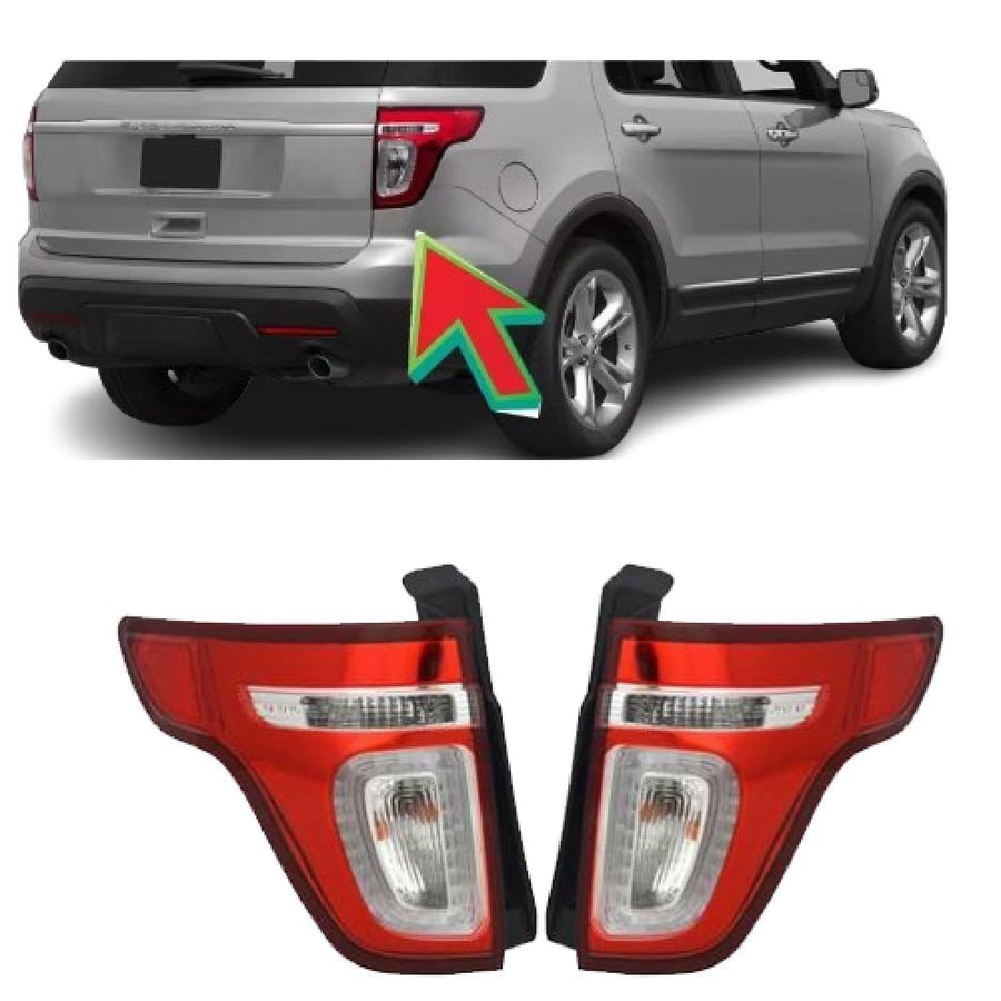 طقم اسطب خلفي ديبو DEPO تايواني اكسبلور 2011-2015 LED