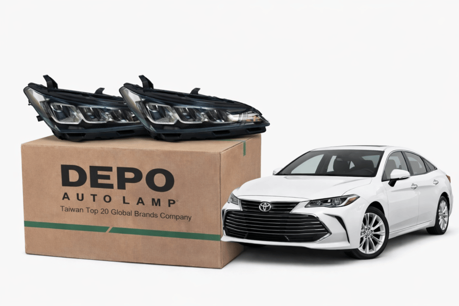 طقم شمعات ديبو DEPO تايواني افالون 2019-2024 LED