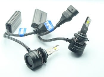 LED Azom 9005 bulbs high quality power: 55W 12V white snow color 6000K