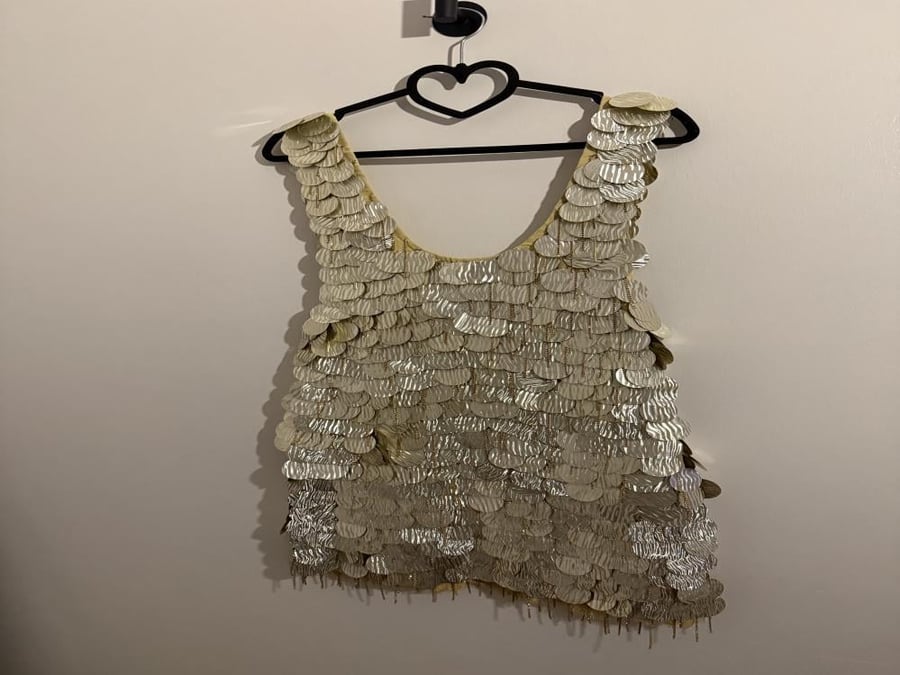 Golden dress