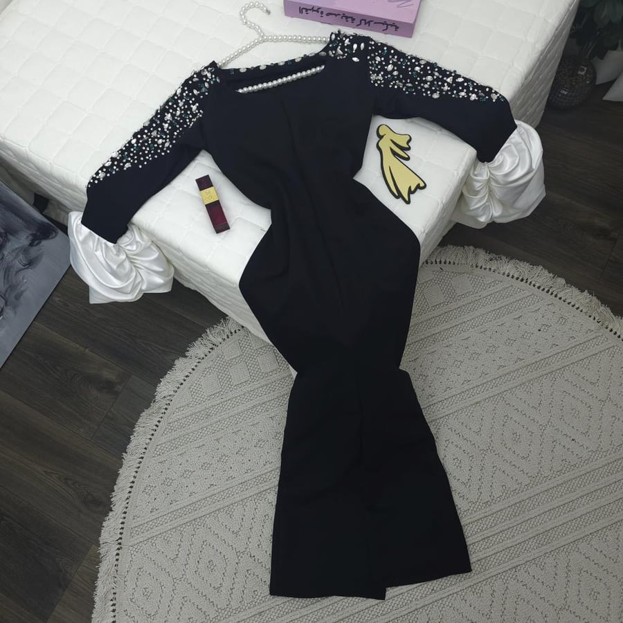 فستان سهره فخم تطريز راقي