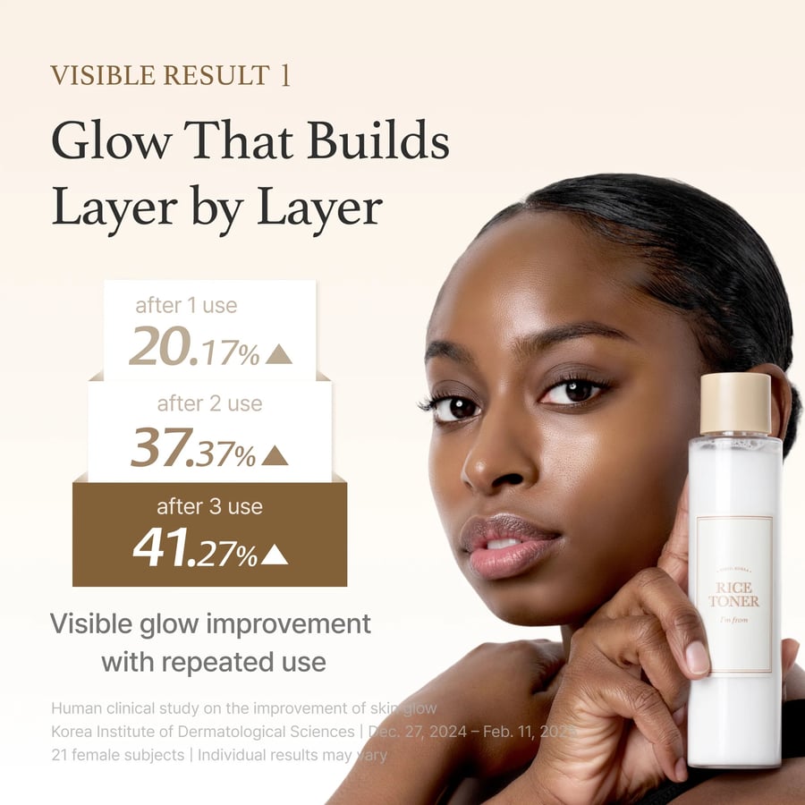 Rice Toner – for Brightening, Hydration & Skin Softening ( 150ml ) – from I'M FROM